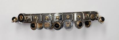 NOMINATION - Extensible bracelet in steel,...