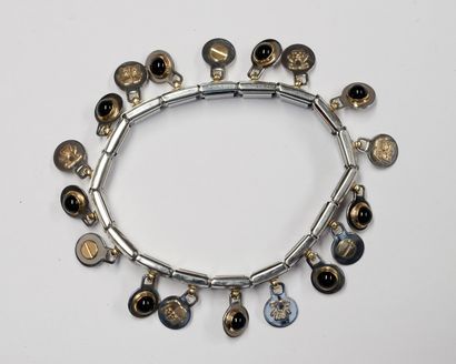 NOMINATION - Extensible bracelet in steel,...