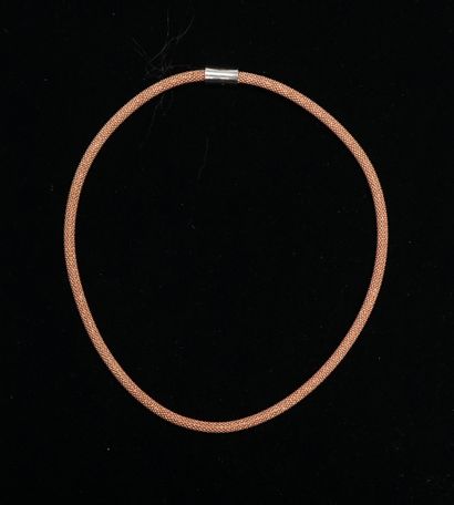 DALIA - NECKLACE in silver 925°/°° gilded,...
