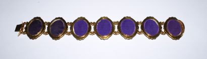 BRACELET in yellow gold 18K (750/°°) Jewel...