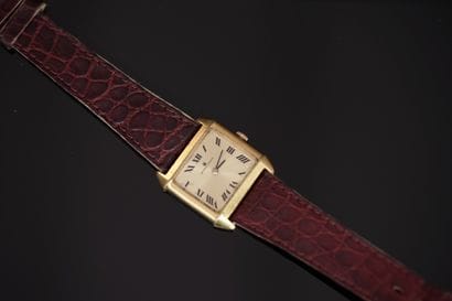UNIVERSAL GENEVA - Stainless steel and gold-plated...