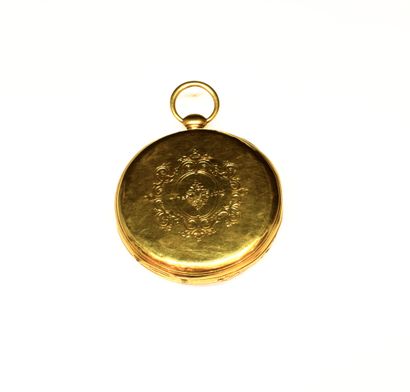 GOUSSET WATCH in 18K (750/°°) gold, white...