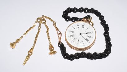 GOUSSET WATCH in 18K gold (750/°°°) with...