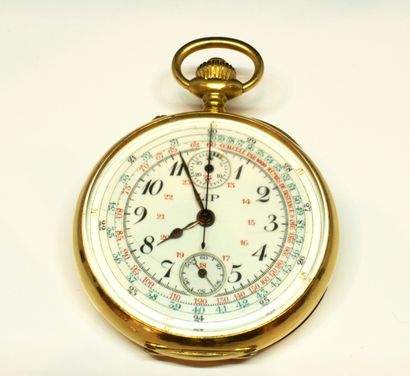 LIP - GOUSSET WATCH in 18K (750/°°) gold,...