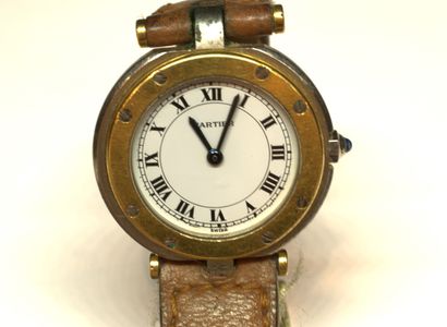 CARTIER - SANTOS VENDOME, bracelet watch...