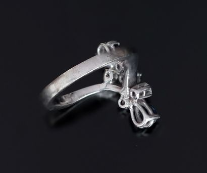 Duchess ring in 14k white gold (585/°°),...