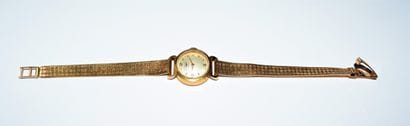 LONGINE WATCH lady's model in 18K yellow...