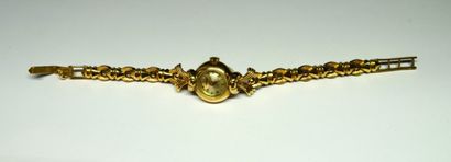 BRACELET WATCH in 18K gold (750/°°), ROYALOR...