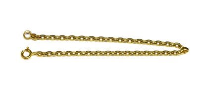 BRACELET en or jaune 18K (750/°°) maille...