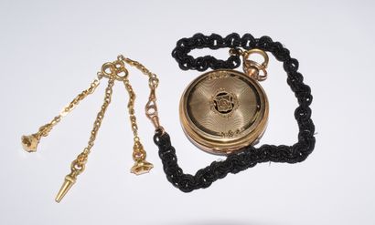 GOUSSET WATCH in 18K gold (750/°°°) with...