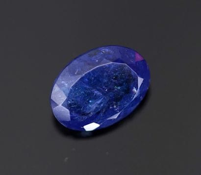 TANZANITE on paper 18.56ct with certificate...