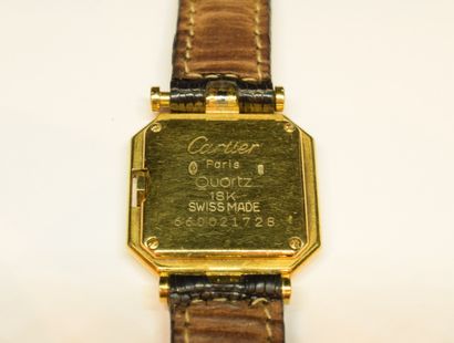CARTIER - TRINITY - Wristwatch in 18K yellow...