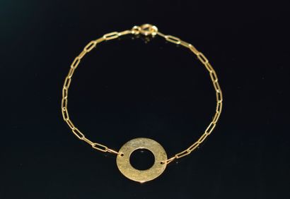 DINH VAN - BRACELET en or jaune 18k (750/°°)...