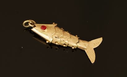 BRACELET en or jaune 18k (750/°°), maille...