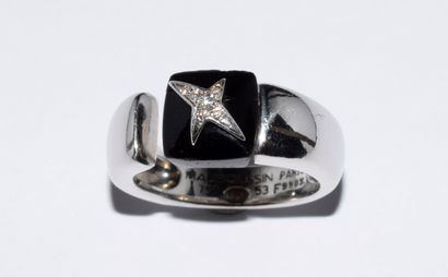 MAUBOUSSIN - BAGUE en or blanc 18K (750/°°)...