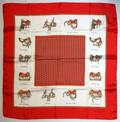 JEAN-LOUIS SCHERRER PARIS - Equestrian-themed...