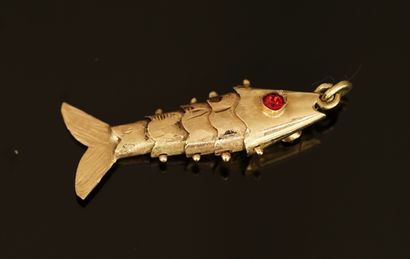 BRACELET en or jaune 18k (750/°°), maille...