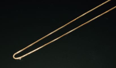 PENDENTIF en or jaune 14k (585/°°), figurant...