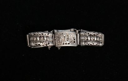 ENSEMBLE en argent min 800/°° et 925/°° comprenant...