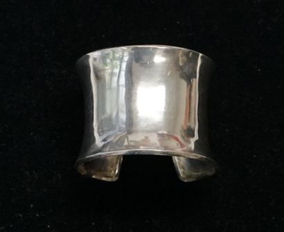 BRACELET MANCHETTE ouvert en argent min 800/°°,...