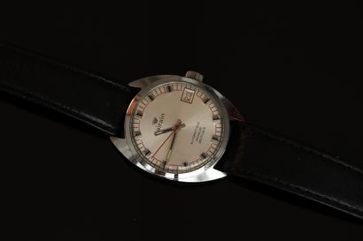 AIRAIN - Steel bracelet WATCH, Incabloc,...