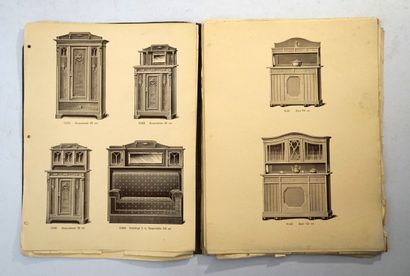 Ensemble de 3 ouvrages sur le mobilier français...