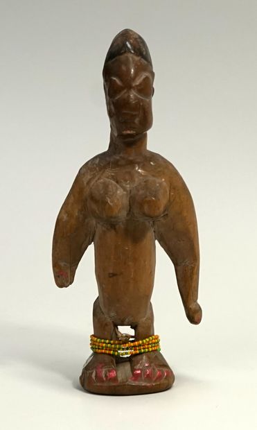 Petit fétiche féminin représentant une femme...