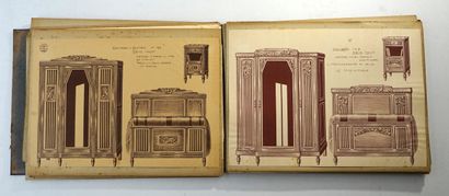 Ensemble de 3 ouvrages sur le mobilier français...