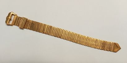 18K (750/°°) yellow gold BELT BRACELET, interlocking...