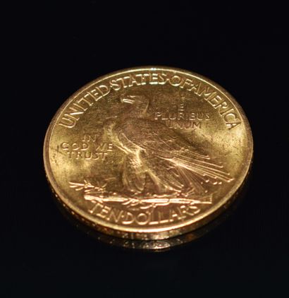 PIECE 10 DOLLARS ¨Indian chief's head. PB:...
