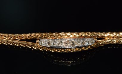 18K (750/°°) yellow gold BRACELET composed...