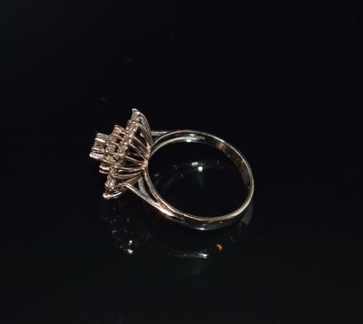 18k (750/°°) white gold 
