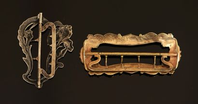 SET in silver and silver gilt min 800/°°...