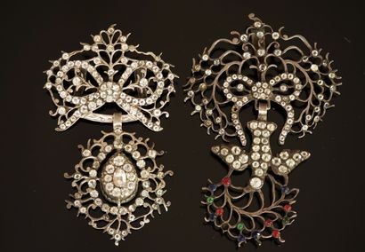 SET in silver min 800/°° including 1 HOLY...