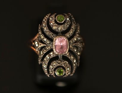 18K (750/°°) yellow gold and min. 800/°°...