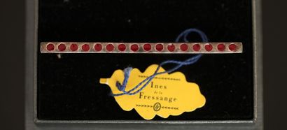 INES DE LA FRESSANGE - BROCHE BARRETTE en...
