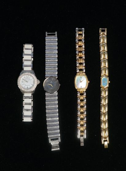 ENSEMBLE de 4 MONTRES bracelets femme en...