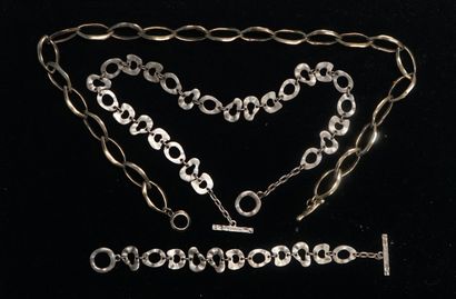 NELLY BICHE DE BERE - COLLIER et BRACELET...