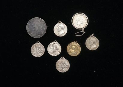 ENSEMBLE comprenant 2 PIECES en argent min...