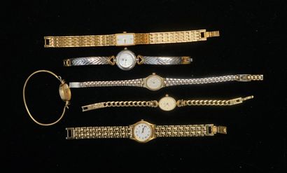 ENSEMBLE comprenant 6 MONTRES bracelets femme...