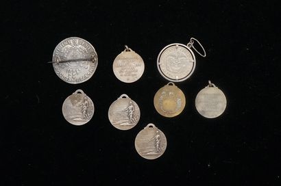 ENSEMBLE comprenant 2 PIECES en argent min...