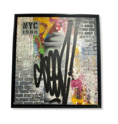 SEEN (Né en 1961)
Spray can serie (Grey),...