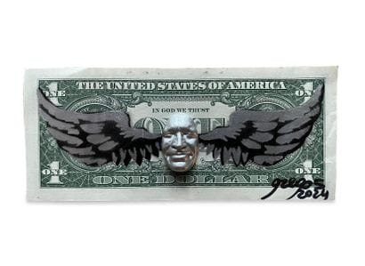 Gregos (Né en 1972)
Silver Flying Dollar,...
