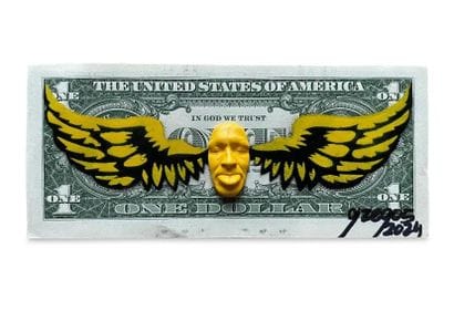 Gregos (Né en 1972)
Yellow Flying Dollar,...
