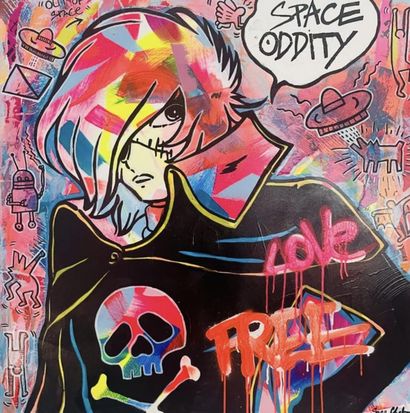 Sara Chelou
Space Oddity, Circa 2020
Peinture...