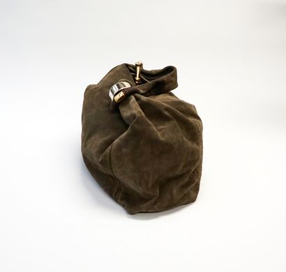 JIMMY CHOO - BESACE BAG shoulder bag in khaki...