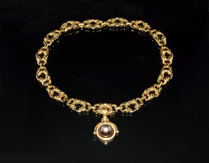 CHIMENTO - NECKLACE in 18K (750°/°°) gold,...
