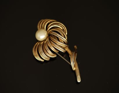 GROSSE HENKEL - Gilded metal and imitation...