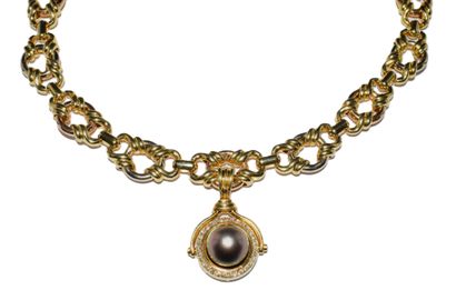 CHIMENTO - NECKLACE in 18K (750°/°°) gold,...