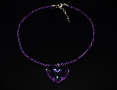 BACCARAT - NECKLACE featuring a heart-shaped...